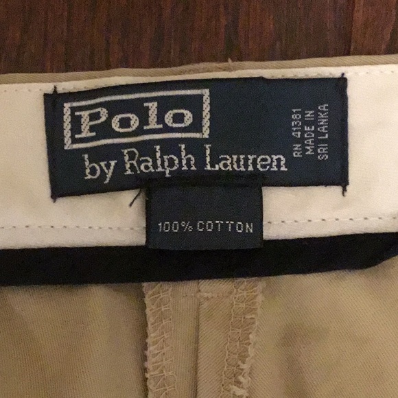 *EUC* Polo khaki chino shorts. Size 36 - Picture 3 of 7